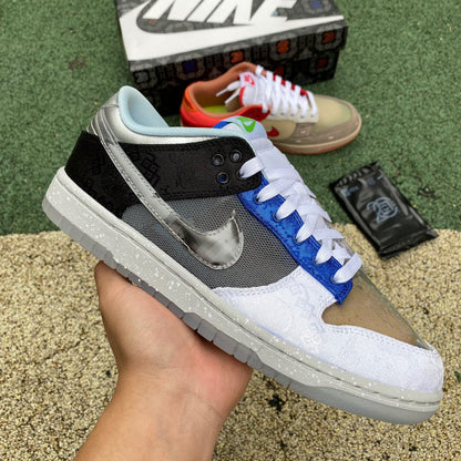 Nike x CLOT Dunk Low "Wat de"