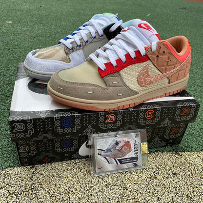 Nike x CLOT Dunk Low "Wat de"