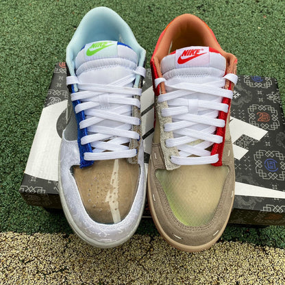 Nike x CLOT Dunk Low "Wat de"